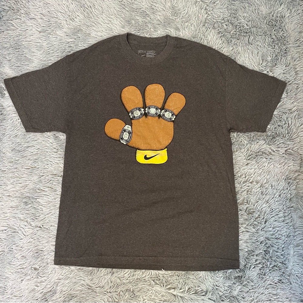 Kobe Bryant 4 Four Rings Vintage Nike T-Shirt